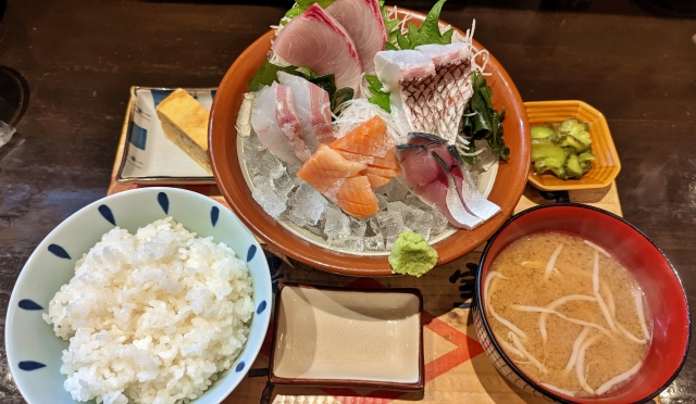 刺身定食